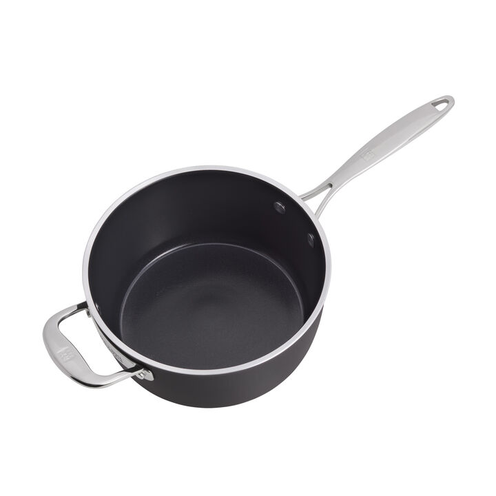 Forte Plus, Sauce pan with lid, aluminum, Ceramic Titanium, large 2