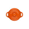 Ceramique, Mini cocotte rotonda - 10 cm, arancione, small 3