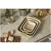 Ceramique, Rectangular Baking Dish Set Macaron light green 3 Piece, small 2