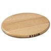 Specialities, 29 cm oval Beech Trivet magnetic brown, small 2