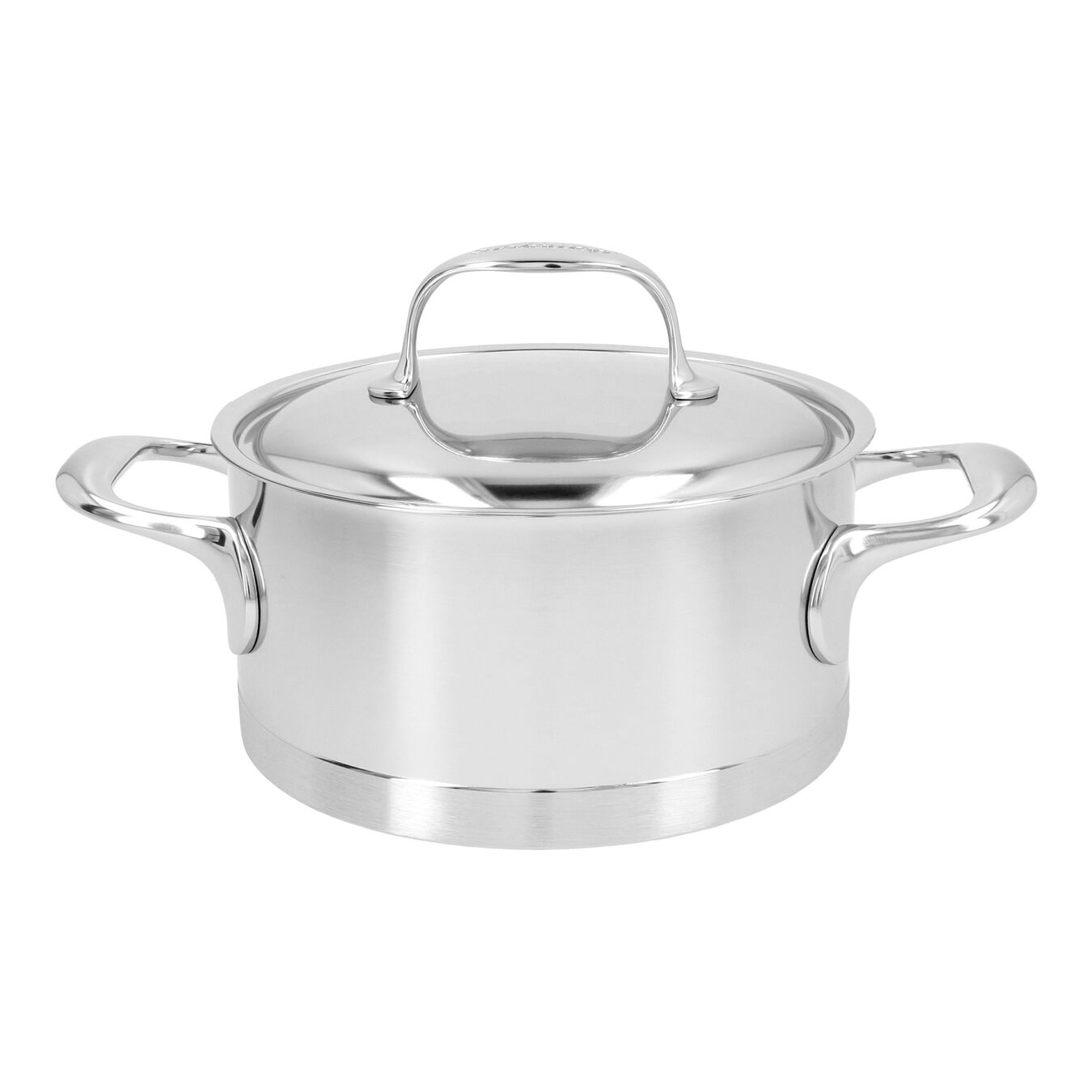 18 cm 18/10 Stainless Steel Stew pot with lid silver,,large 1