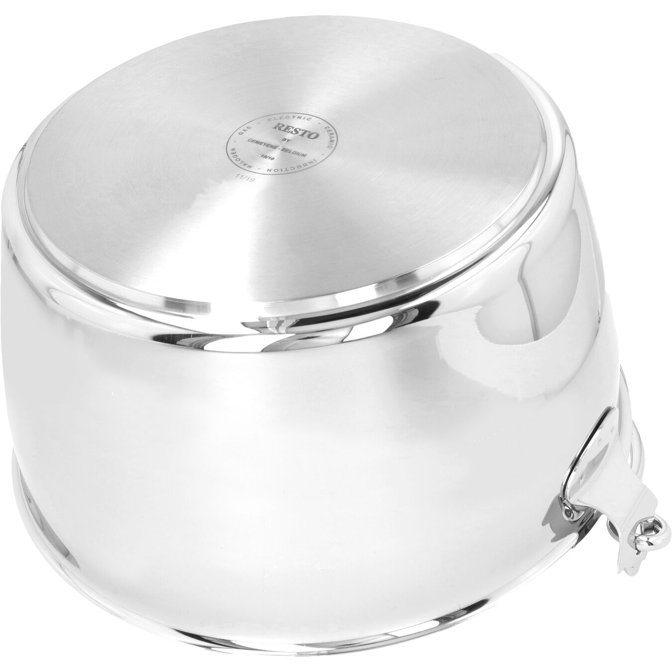 10.6 qt, 18/10 Stainless Steel, Maslin Pan,,large 2