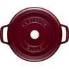 5.25 l cast iron round Cocotte, Bordeaux - Visual Imperfections,,large