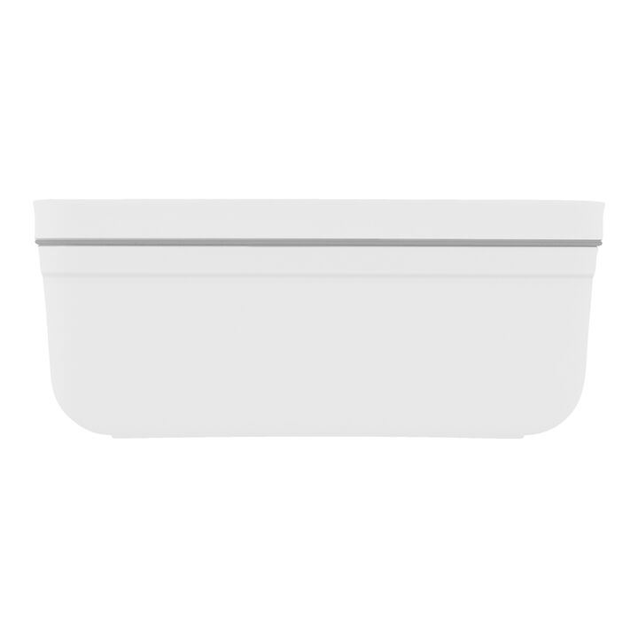 Fresh & Save, M Divided Meal Prep Container, plastic, white-grey, large 3