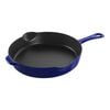 Cast Iron - Fry Pans/ Skillets, 11-inch, Traditional Deep Skillet, dark blue, small 1