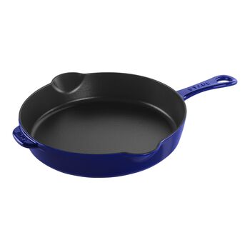 11-inch, Frying pan, dark blue - Visual Imperfections,,large 1