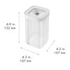 Fresh & Save, CUBE Container 2S, 0.875 Qt, Transparent-white, small 2