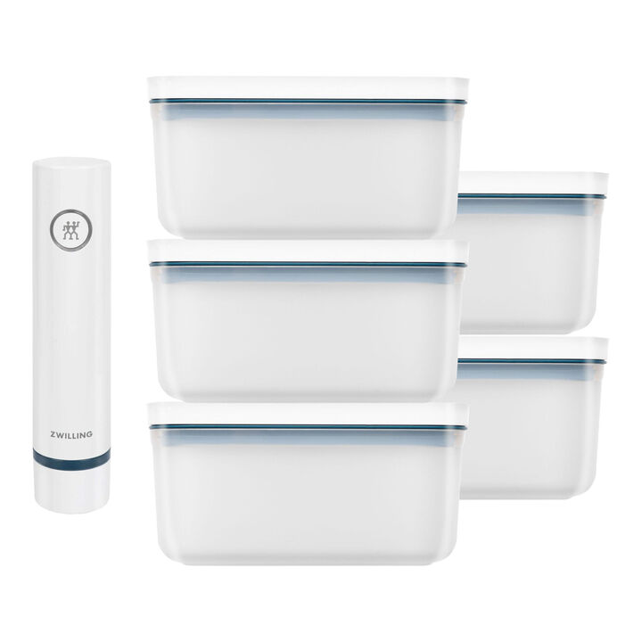 Fresh & Save, Meal prep bundel, 6-delig / M, kunststof, La-mer, large 1