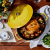 Cast Iron, 6 qt, Wide Oval French Oven, Citron, small 3