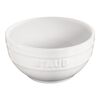 Ceramique, Ciotola rotonda - 12 cm, Colore bianco puro, small 1