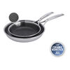 Peak, 2 Piece 18/10 Stainless Steel Fry pan set, small 1