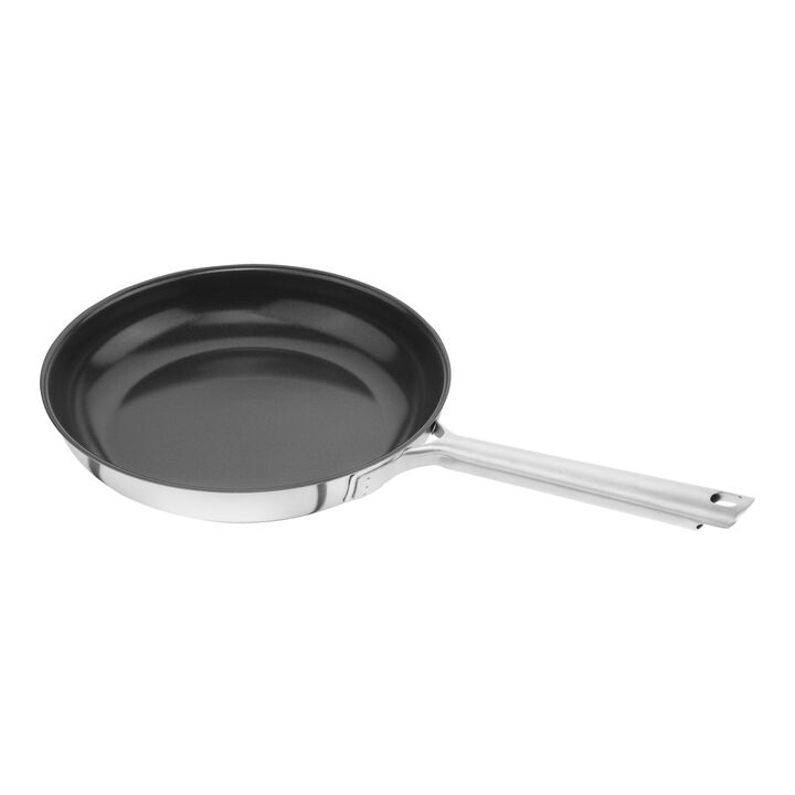 TrueFlow, Bratpfanne 24 cm, Edelstahl, Silber-Schwarz, large 1