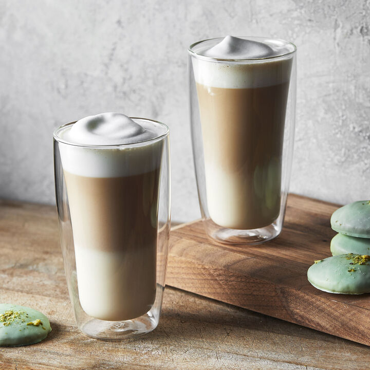 Cafe Roma, 2 Piece, Latte glass set, large 2