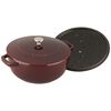 Cast Iron, 3.75 qt, French Oven, Grenadine - Visual Imperfections, small 4