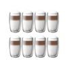 Sorrento, 8 Piece Latte Glass Set - Value Pack, small 1
