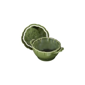 Ceramic Cocotte | Fesleğen | 13 cm | 450 ml | Enginar,,large 13