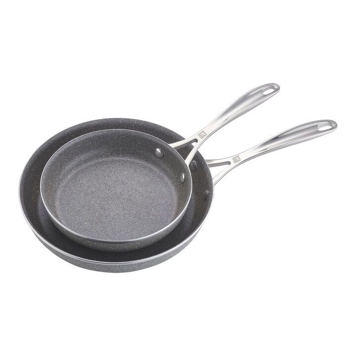 Vitale, 2-pc, Aluminum, Non-stick, Frying Pan Set, large 2