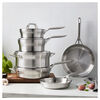 Motion Stainless Steel, 10 Piece stainless steel Cookware set, small 2