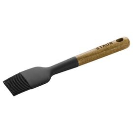 22 cm silicone Pastry brush, black