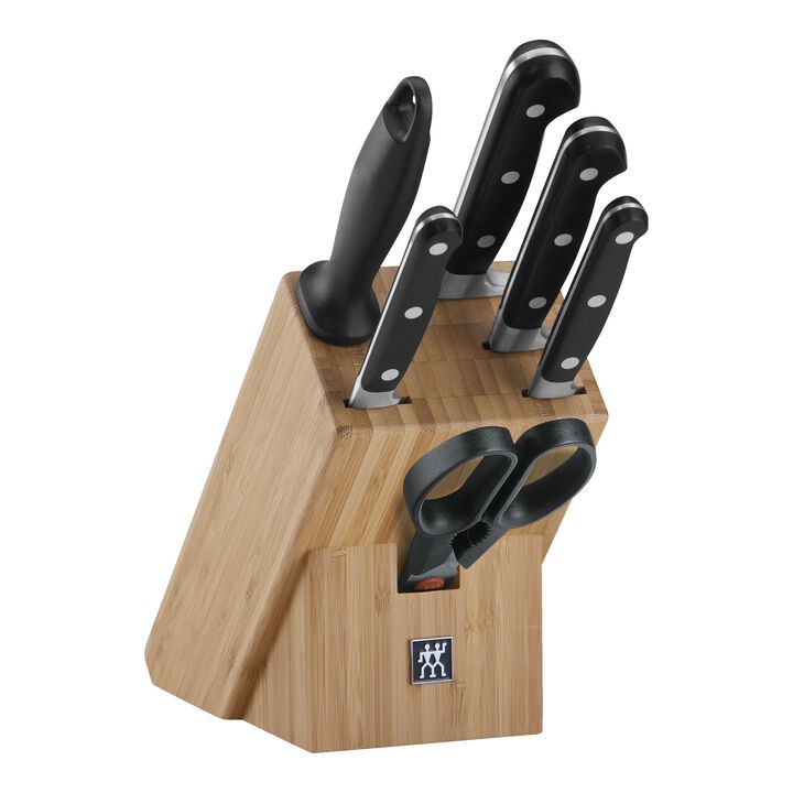 Professional S, 7-pcs, Knife block set, natural, large 1