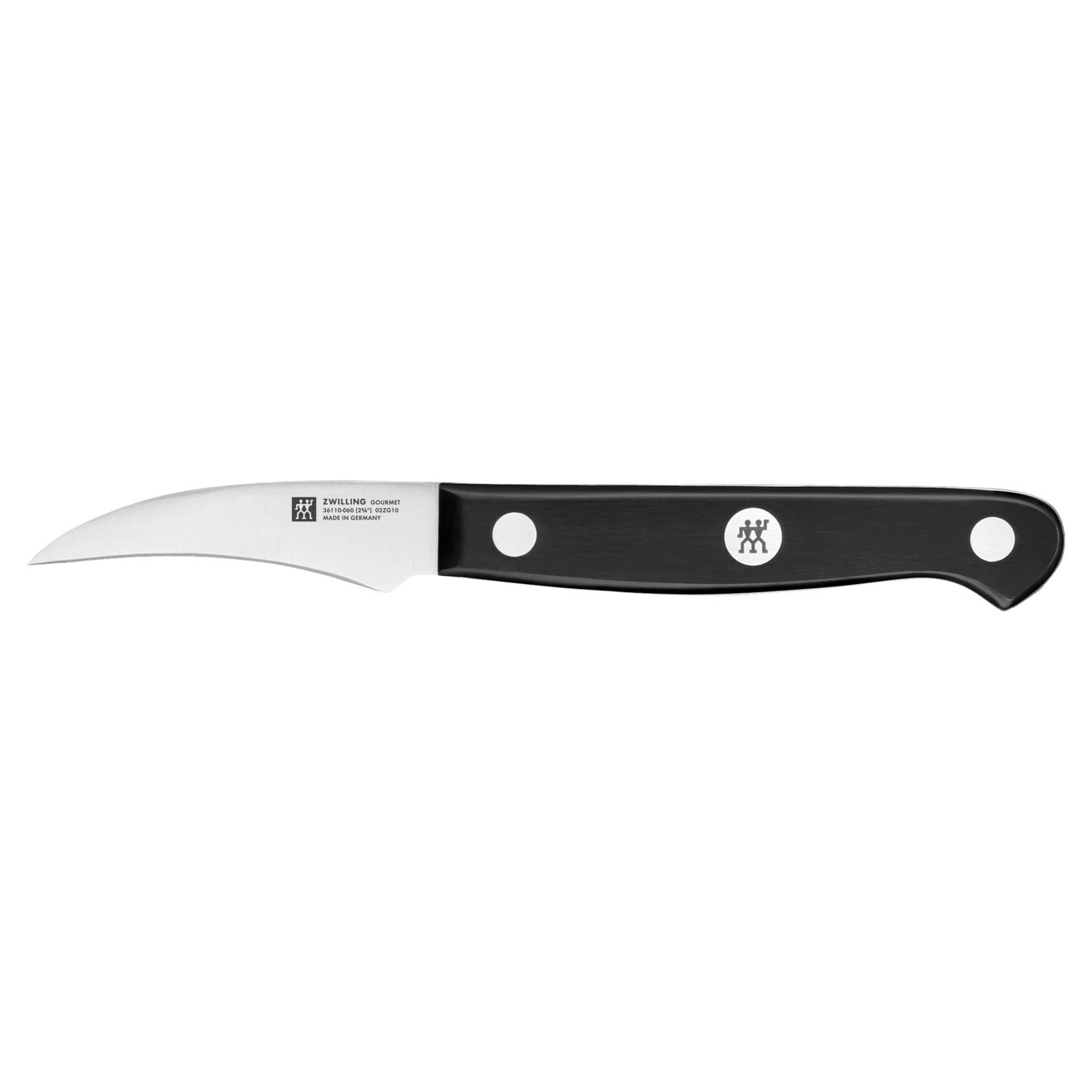 Couteau à éplucher 6 cm,,large 1