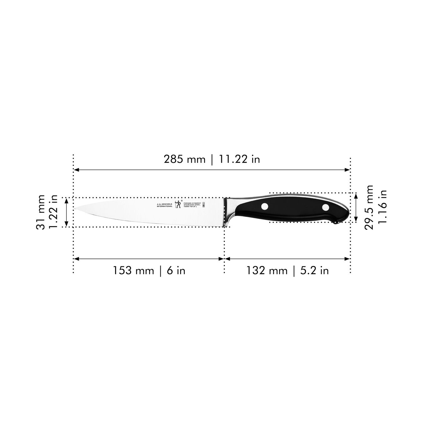 Buy Henckels Forged Synergy Utility knife | ZWILLING.COM