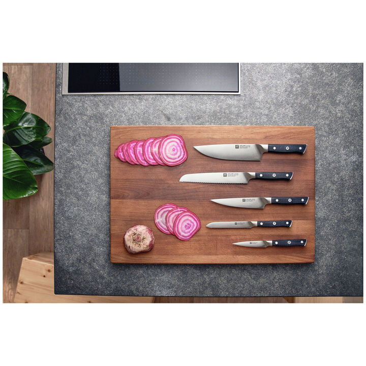 Spectrum, 6-pcs, Knife block set, black, large 4