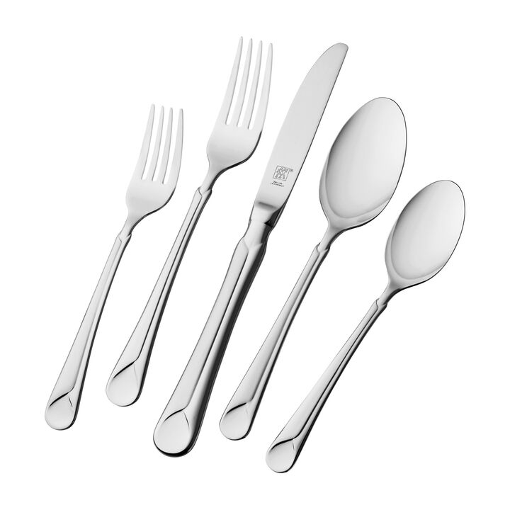 Provence, 20 Piece Flatware Set matted/polished, large 2