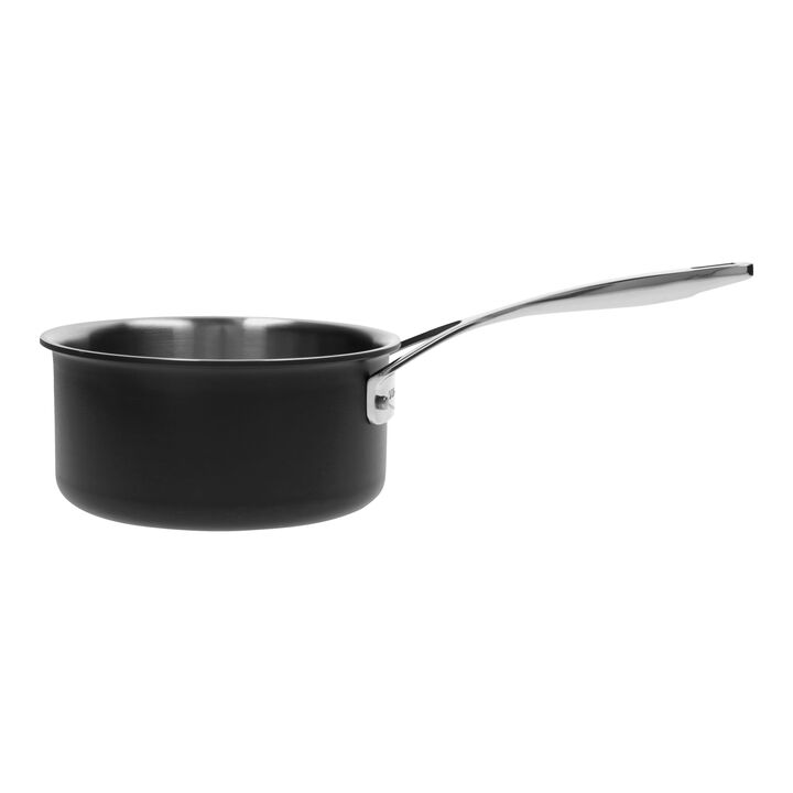 Black 5, 16 cm 18/10 Stainless Steel Saucepan black-white, large 1