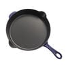 Pans, 28 cm / 11 inch cast iron Traditional Deep Frypan, dark-blue, small 4