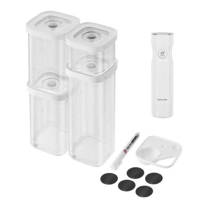 Fresh & Save CUBE, CUBE CONTAINER SET WITH VACUUM PUMP, 7-pc, large 1