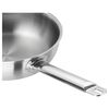 24 cm 18/10 Stainless Steel Frying pan silver,,large