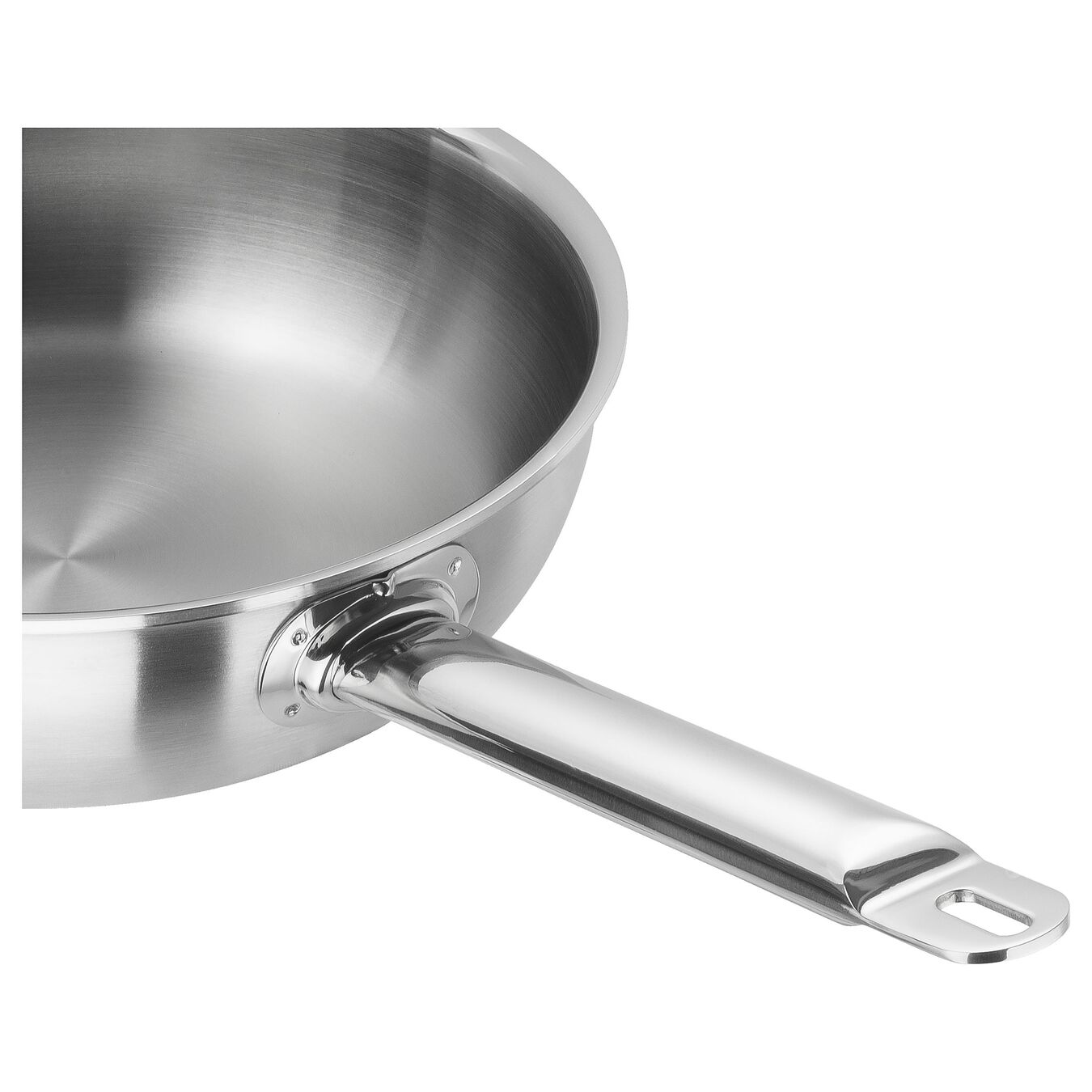 24 cm 18/10 Stainless Steel Frying pan silver,,large 2