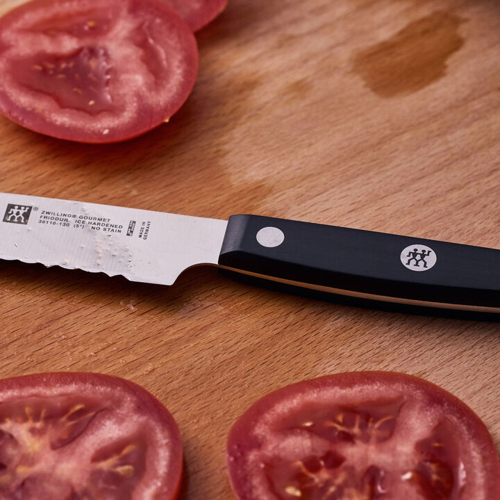 Gourmet, Tomatkniv 13 cm, Bølgskær, large 4