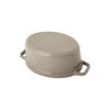 鋳物ホーロー鍋, ココット オーシャン 23 cm, オーバル, リネン, 鋳鉄, small 4
