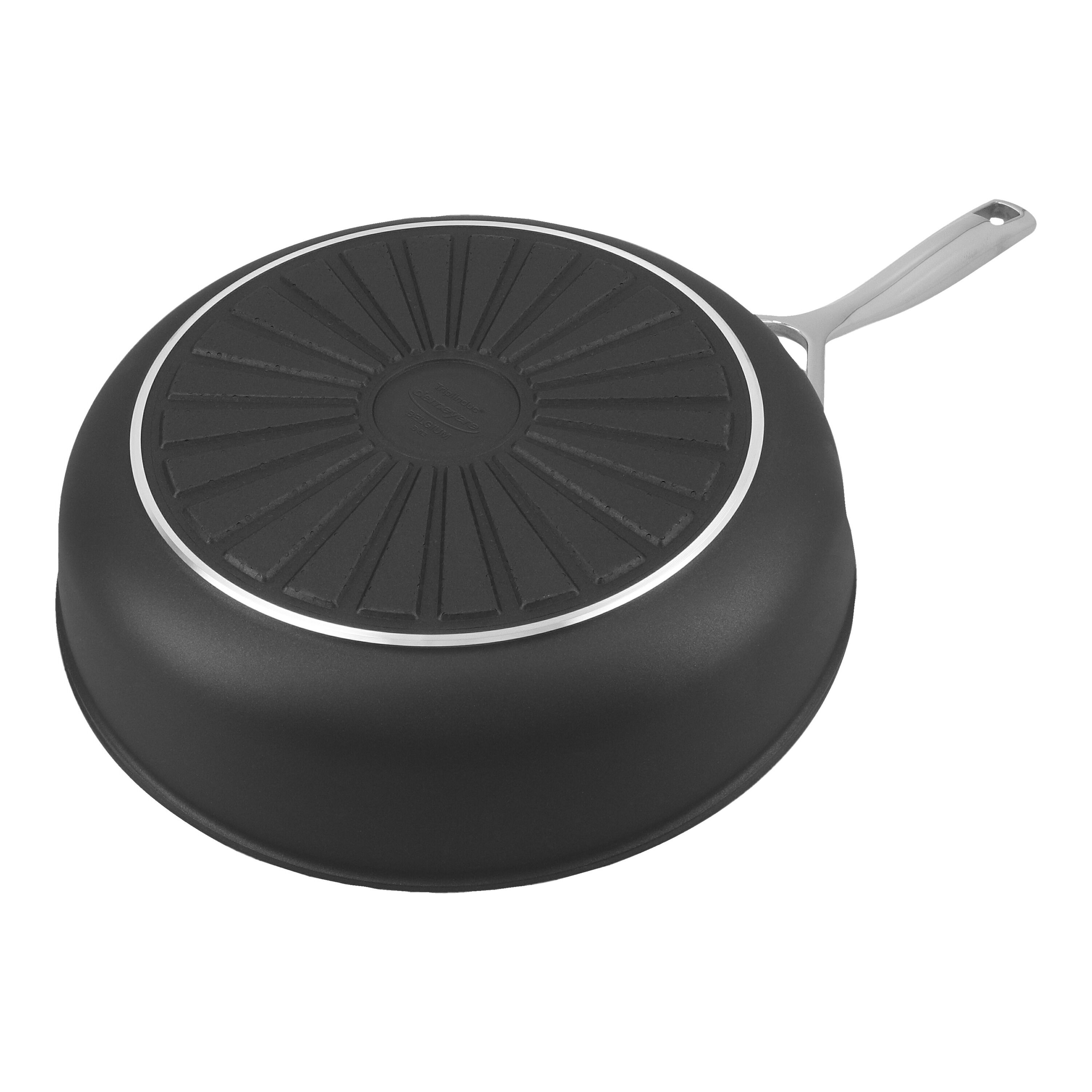 Demeyere Alu Pro 5 Hapjespan met lange steel Duraslide Titanium 24 cm - Alu Pro 5 - Demeyere