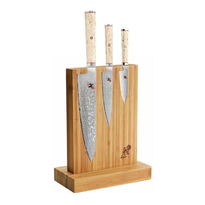 BIRCHWOOD 5000MCD 4PC KNIFE BLOCKSET, large 1