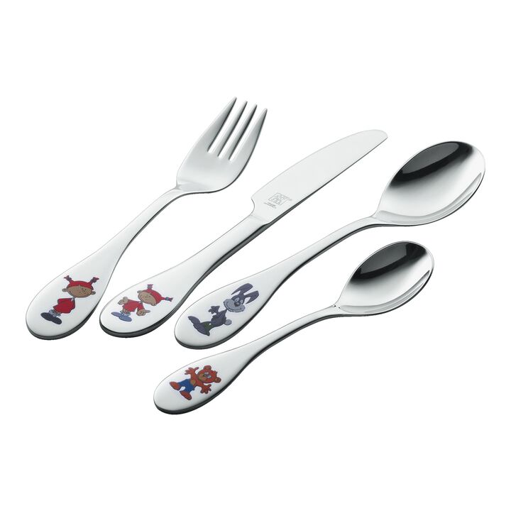 Friends, Cubertería infantil 4-pzs, pulido, large 1