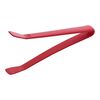 27 cm silicone Tongs, red,,large