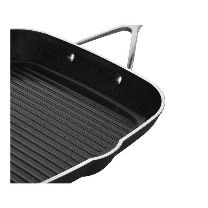Alu Pro 5, 28 cm square Grill pan black, large 4