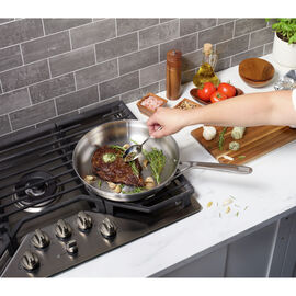 30 cm / 12 inch stainless steel Frying pan