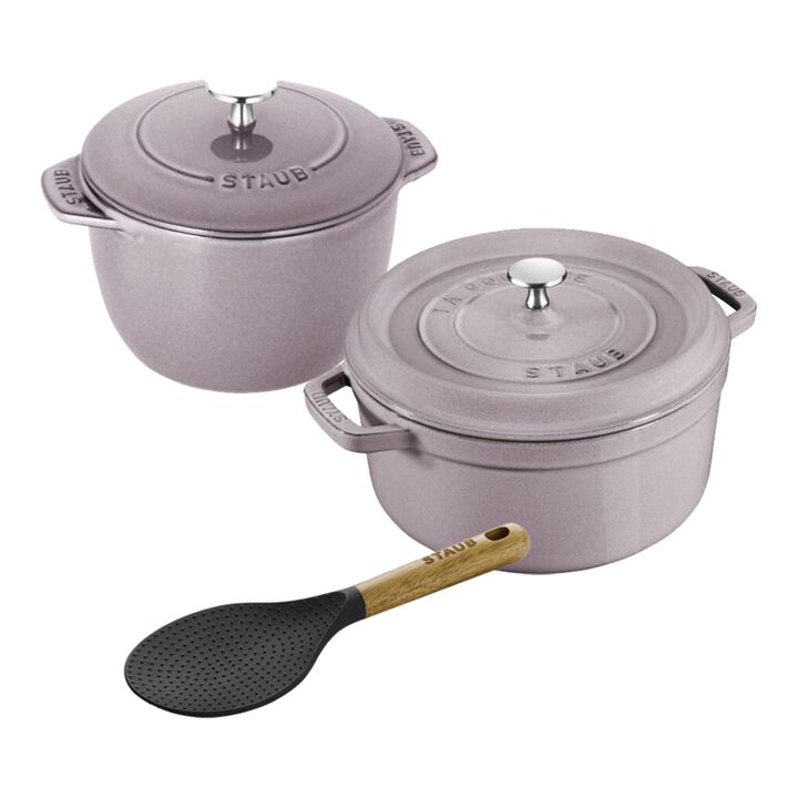 Cocotte and Rice Cocotte Set – Cherry Blossom, large 1