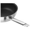 20 cm 18/10 Stainless Steel Frying pan silver-black,,large