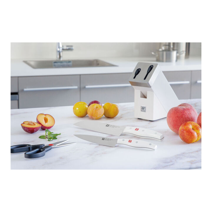 TWIN Pollux, 4-個, ナイフブロックセット, ホワイト, large 1