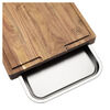 BBQ+, Cutting board with tray 43 cm x 36 cm acacia, small 4