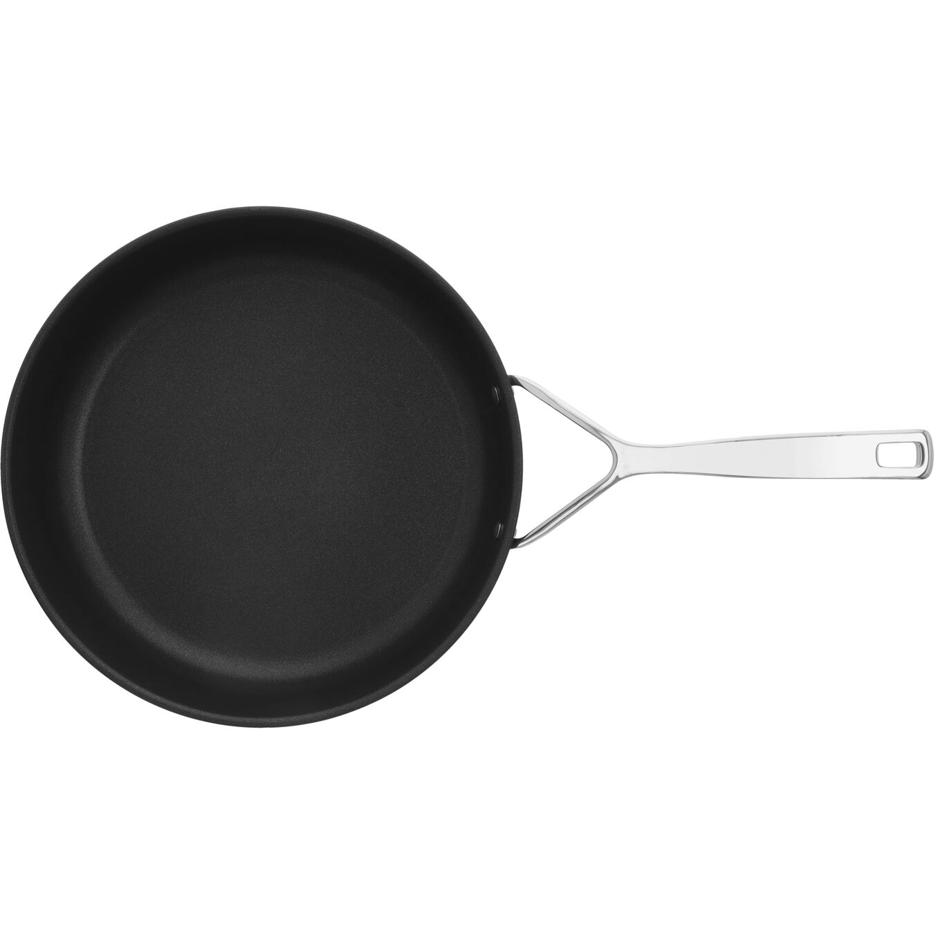 28 cm Aluminum Frying pan high-sided silver-black,,large 4