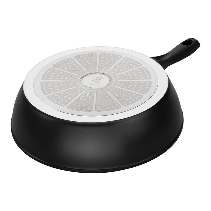 Breeze Ceramic, 28 cm round Aluminium Saute pan black, large 4