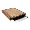 BBQ+, Cutting board with tray 43 cm x 36 cm acacia, small 1