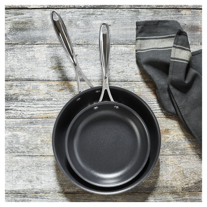Clad Xtreme Anodized, 2-pc, Aluminum, Non-stick, Frying Pan Set, large 3