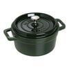 Cast Iron - Round Cocottes, 2.75 qt, Round, Cocotte, Basil, small 1